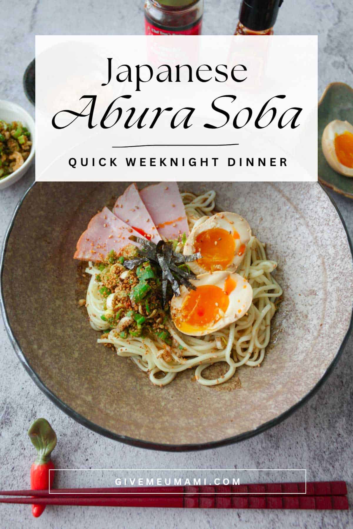 Japanese Abura Soba for a Quick Weeknight Dinner.