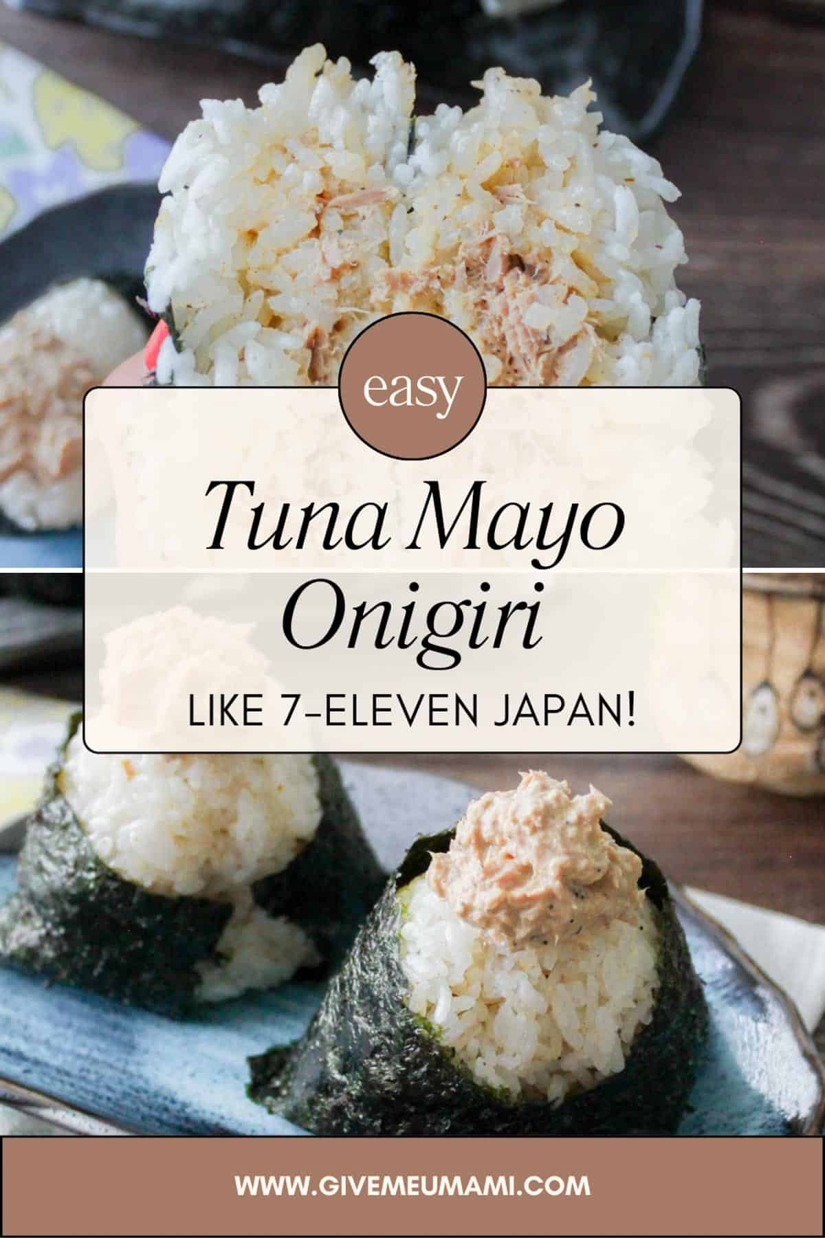Tuna Mayo Onigiri (Like 7/11 in Japan).