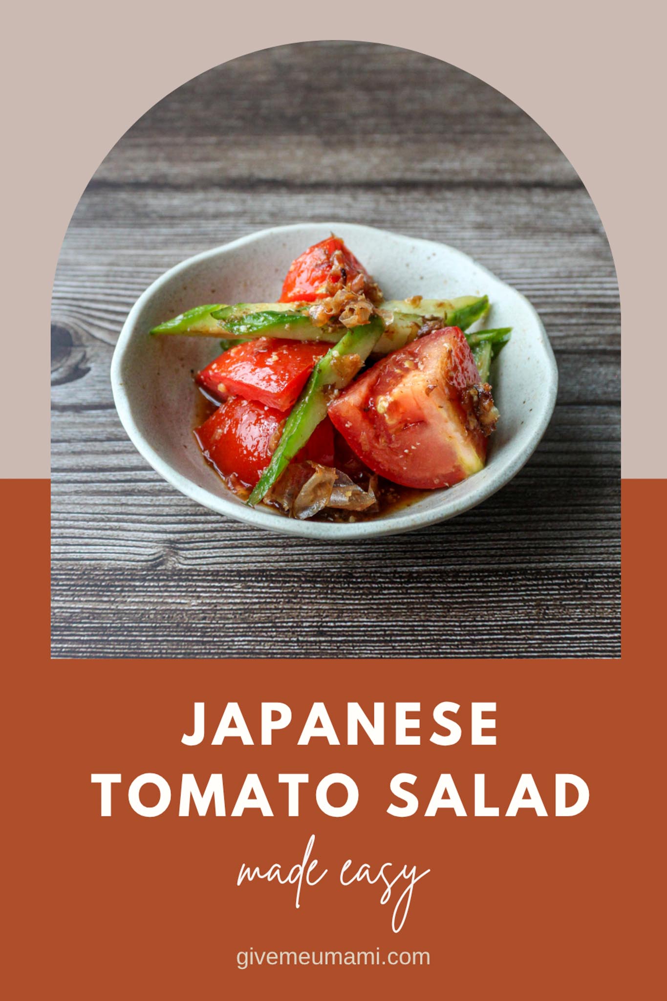 Japanese Tomato Salad Made Easy.