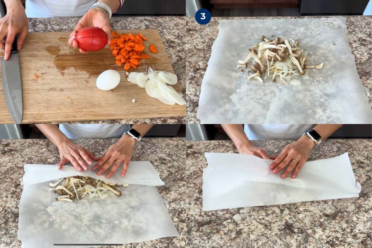 Steps to make rice cooker meal teriyaki chicken version.