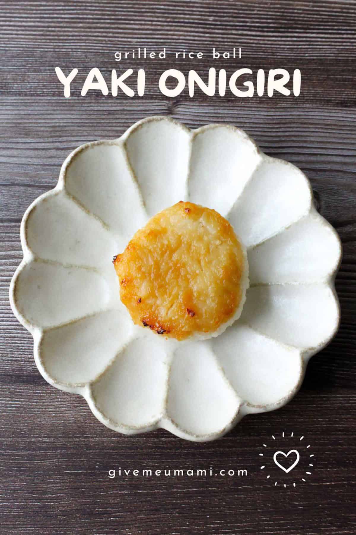 Yaki Onigiri Recipe Idea.
