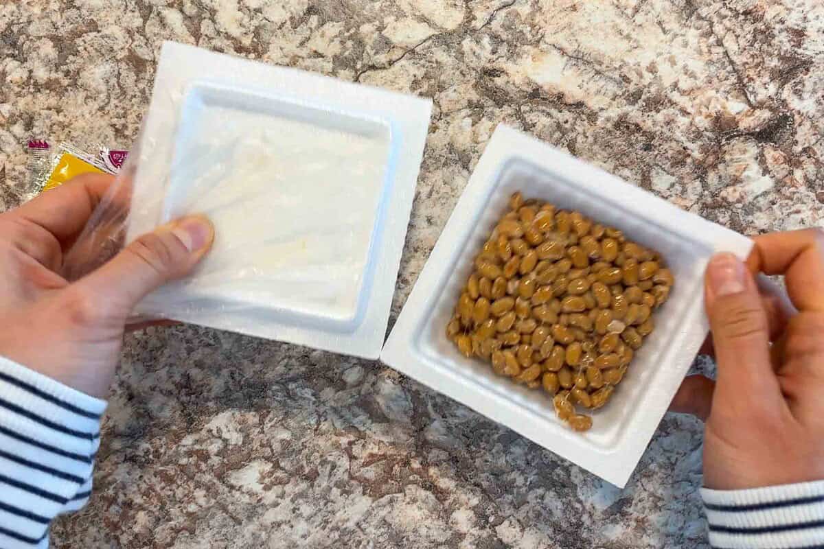 Place the film on the lid for support and peel it off.