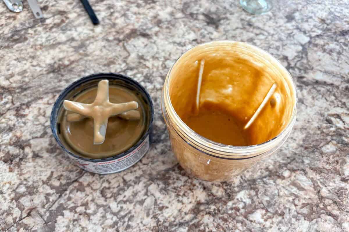 Blend all ingredients in a small blender.